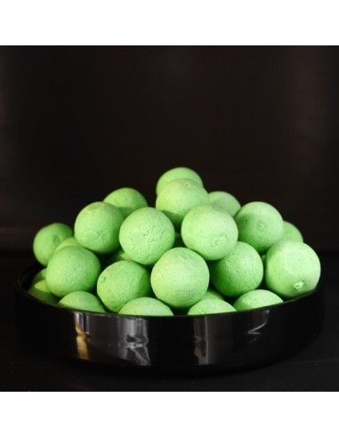 Pop’Up Fluo verte| Bouillette artisanale flottante NRGI-BAITS